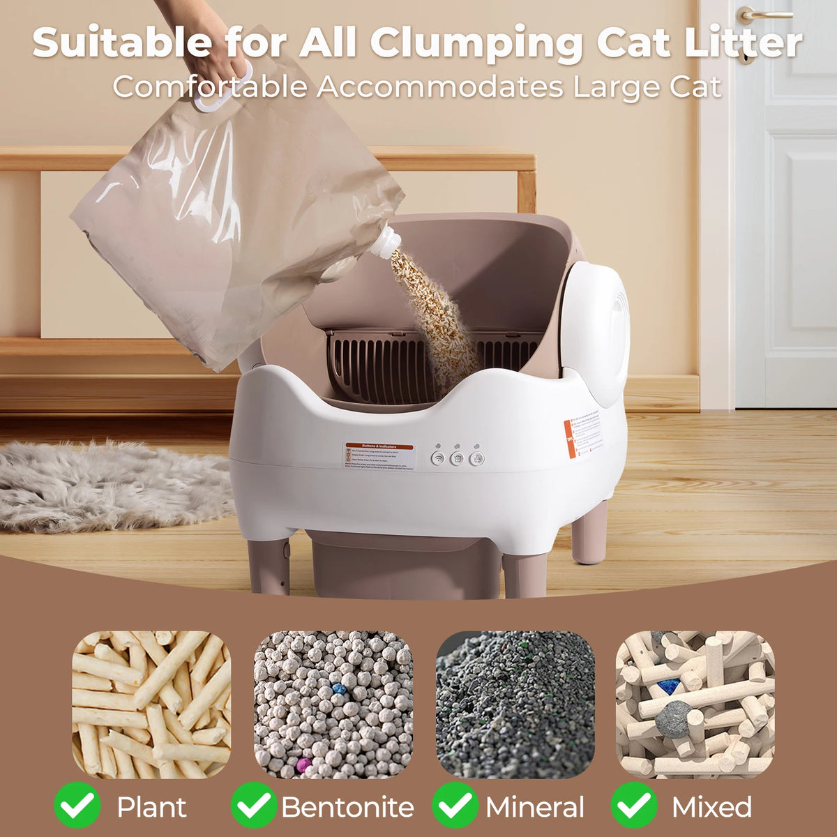 SmartCat Self-Cleaning Litter Box™