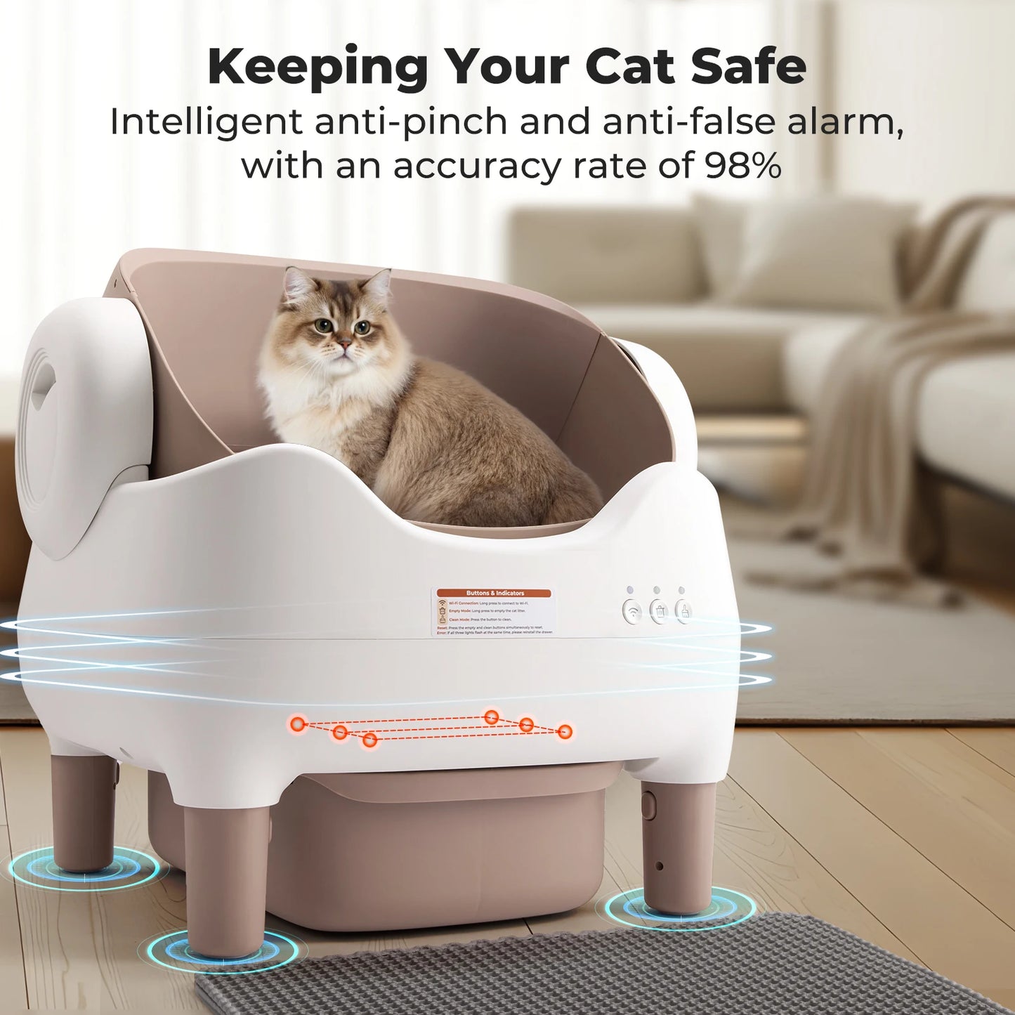 SmartCat Self-Cleaning Litter Box™