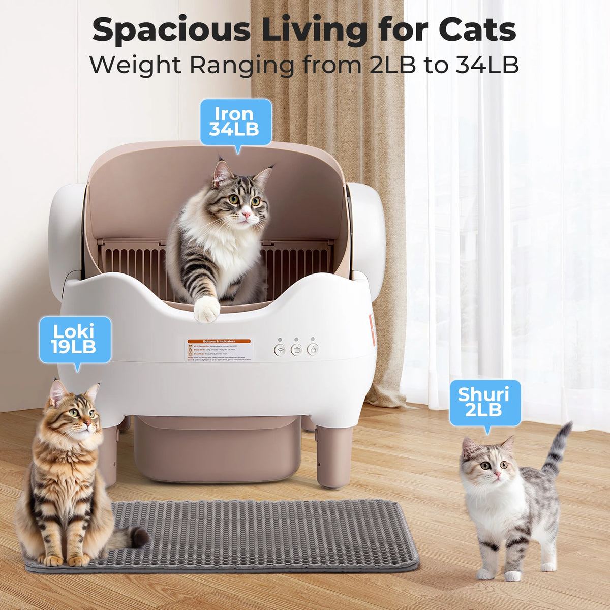 SmartCat Self-Cleaning Litter Box™